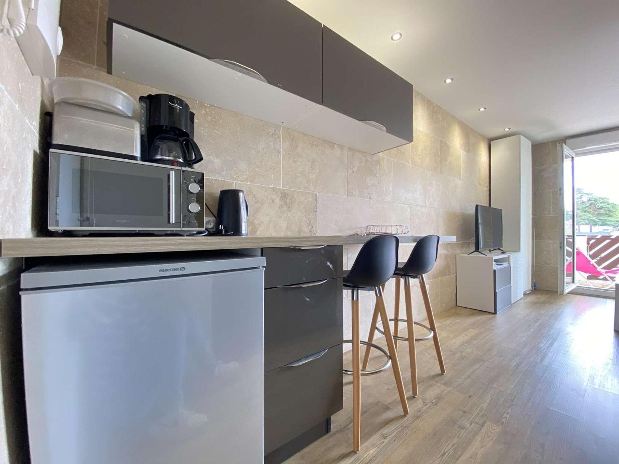 Studio Moderne Avec Balcon Sud, Parking Prive, Pres Avenue De Gaulle - 2 Couchages A La Baule - Fr-1-245-107 Kültér fotó