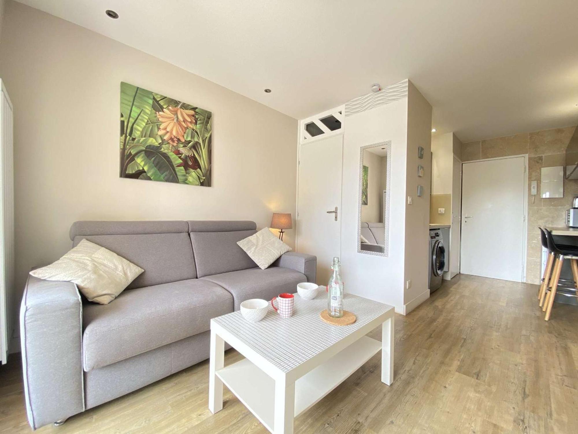 Studio Moderne Avec Balcon Sud, Parking Prive, Pres Avenue De Gaulle - 2 Couchages A La Baule - Fr-1-245-107 Kültér fotó