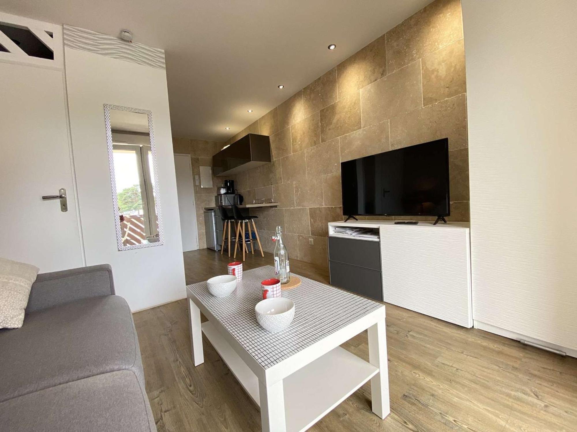 Studio Moderne Avec Balcon Sud, Parking Prive, Pres Avenue De Gaulle - 2 Couchages A La Baule - Fr-1-245-107 Kültér fotó